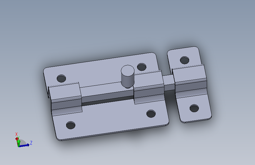 安全功能的2英寸插销