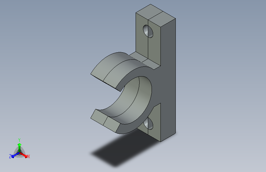 壁挂式铜管支架