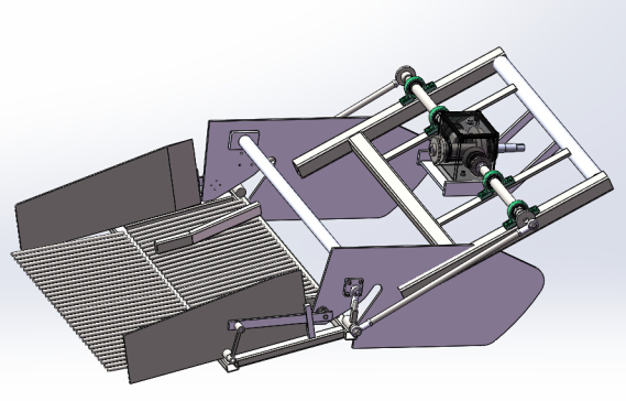 马铃薯收获机的分离与传动装置设计【三维SolidWorks+CAD图+文档】