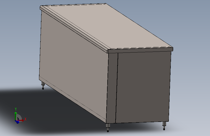不锈钢平面桌子