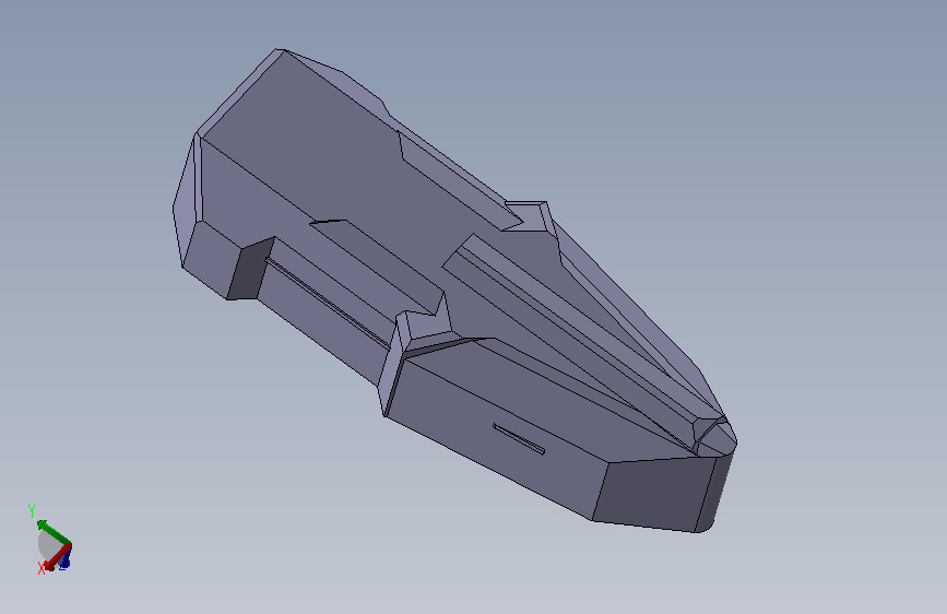 尝试设计的尖头原型