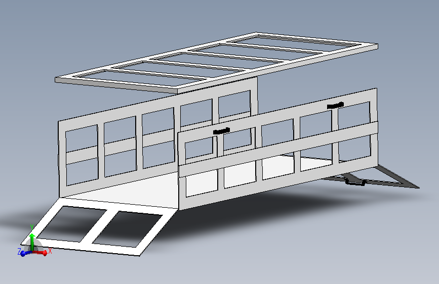 大容量的木质包装箱