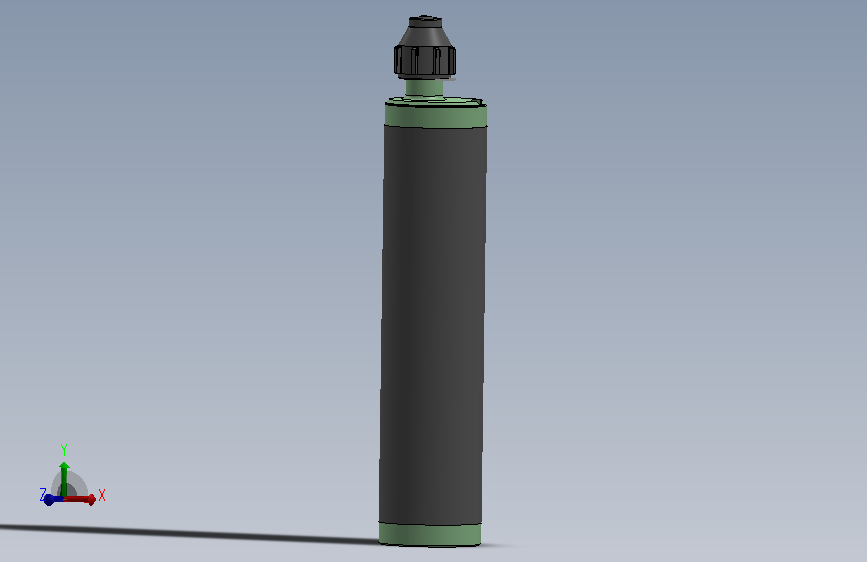 带喷嘴的环氧树脂筒