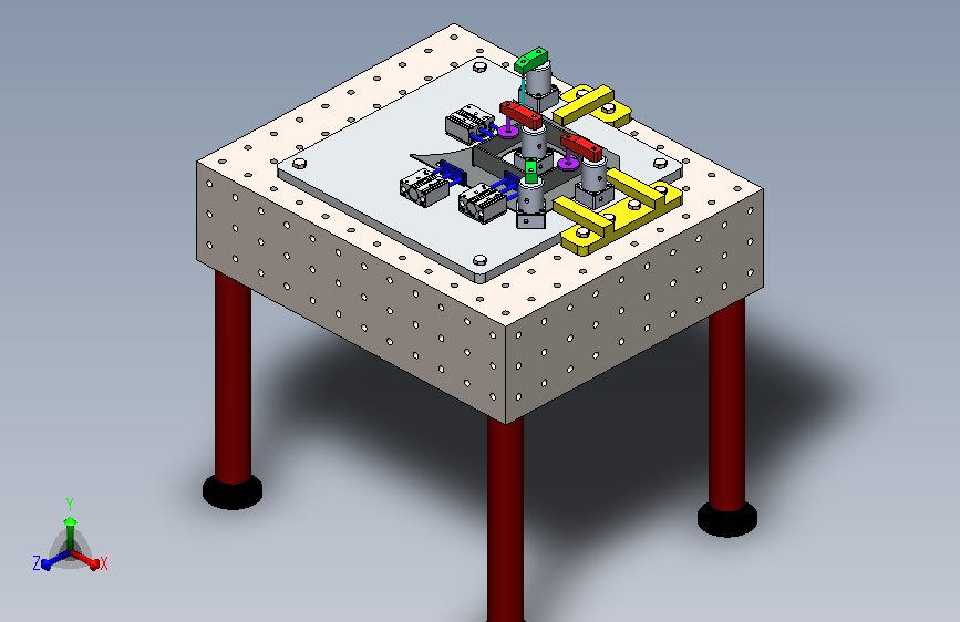 斗提节零件气动焊接夹具设计=1639405=50