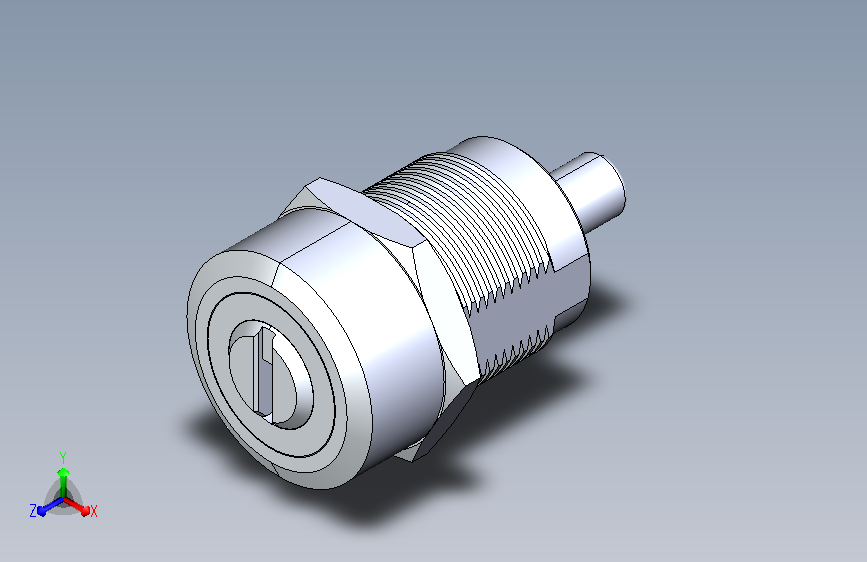 TM-612 按壓式圓鎖