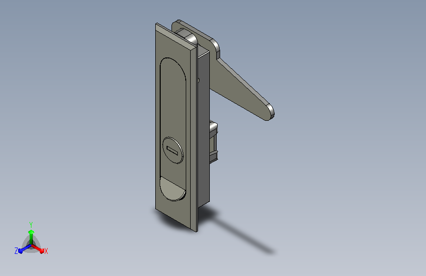 A-730 平面型轉動把手