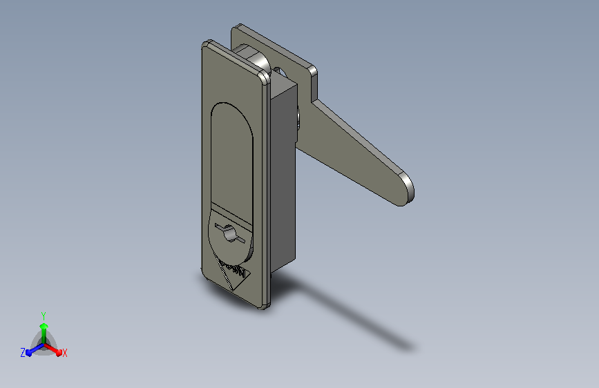 A-732 平面型轉動把手