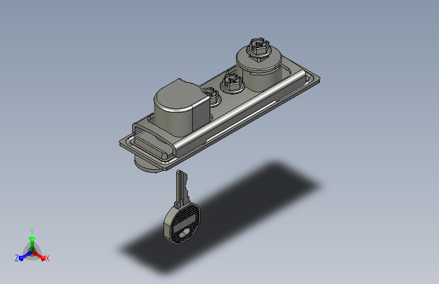 A-1201-02-0120 平面型轉動把手