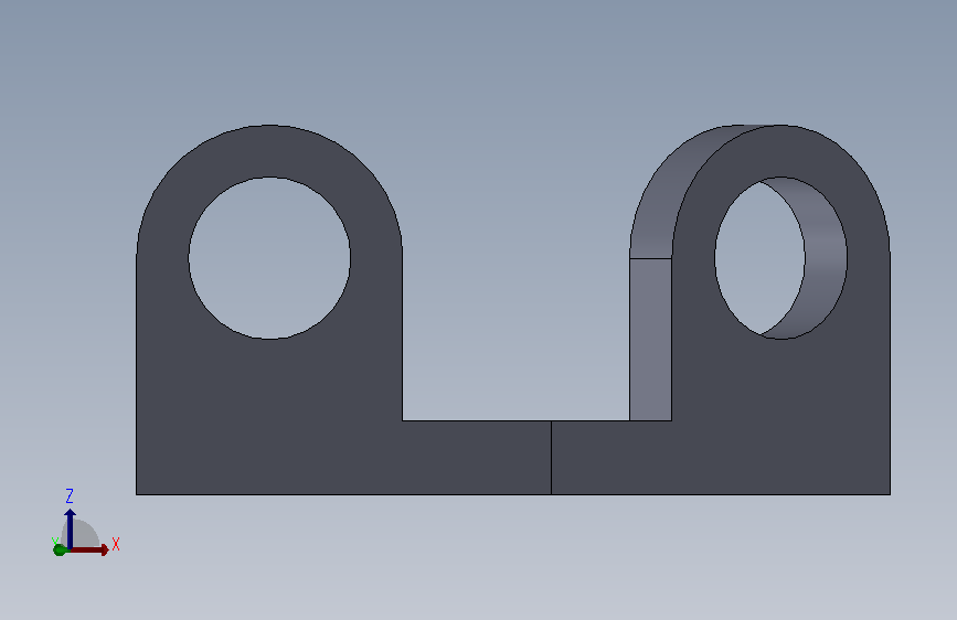 对称的夹头支架