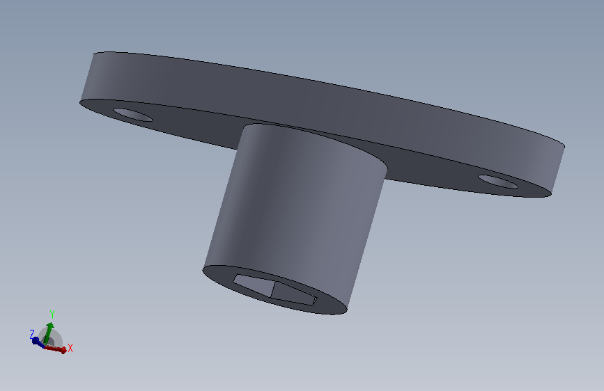 对称的椭圆型凸块