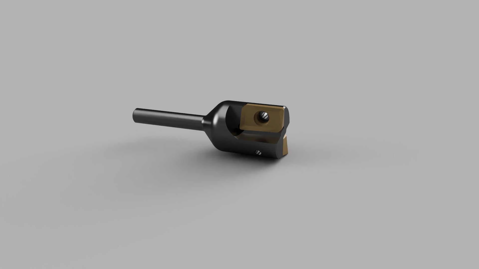 A0006018-面铣刀头 - 6毫米轴