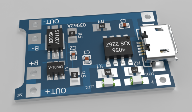 A0006115-电池充电器 TP4056 (Micro B)
