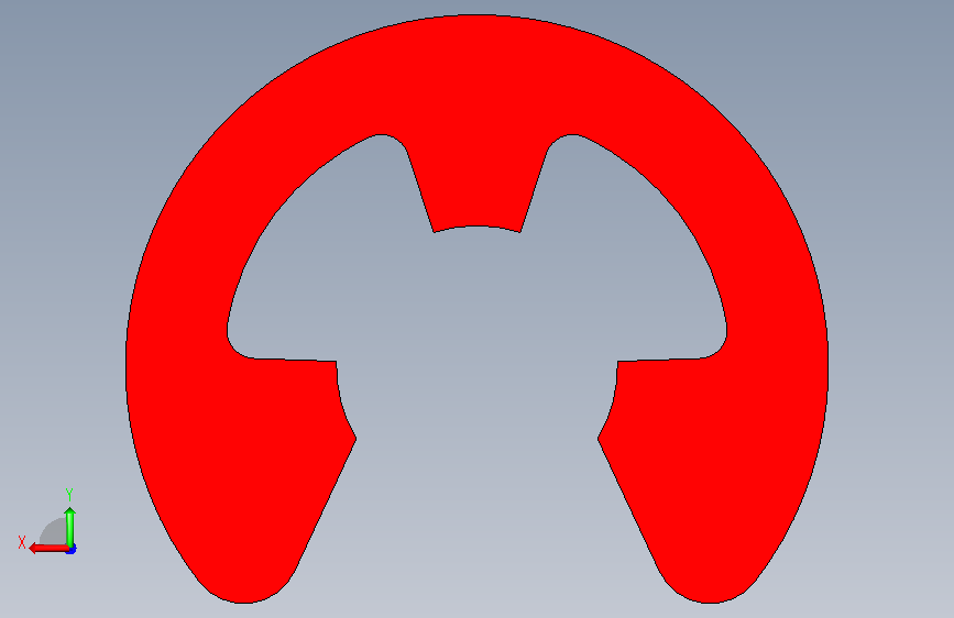 A0006129-E-RING(ETW) (仅限CREO)外卡簧 背面视图