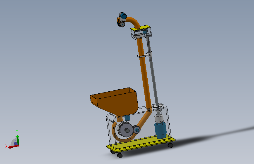 乒乓球发球机设计含三维SW模型+CAD图纸+说明书
