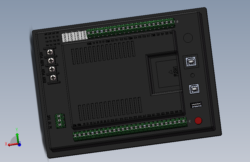 中达优控七寸MM-40MR-12MT-700-ES-A一体机