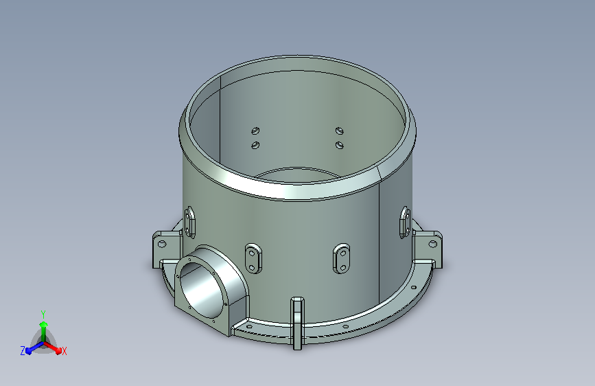 圆锥式破碎机UG三维图