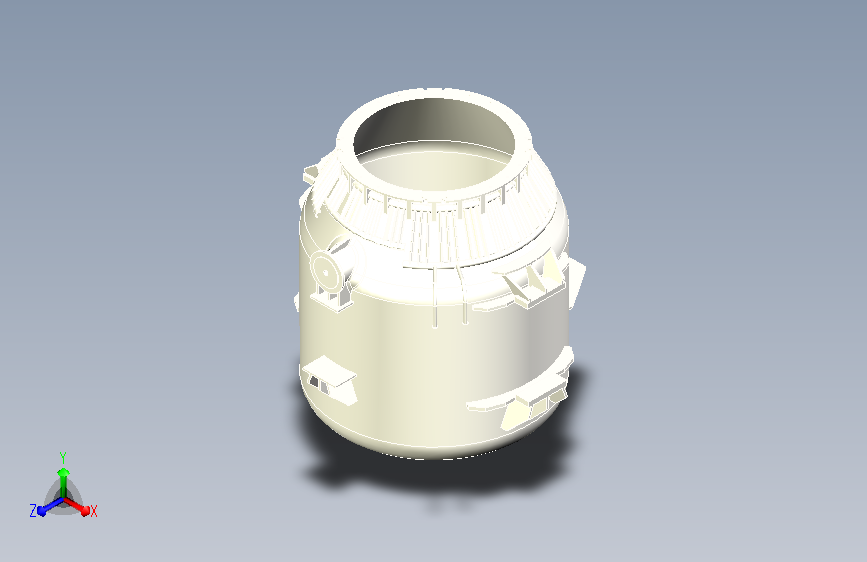 120吨转炉炉壳钢结构
