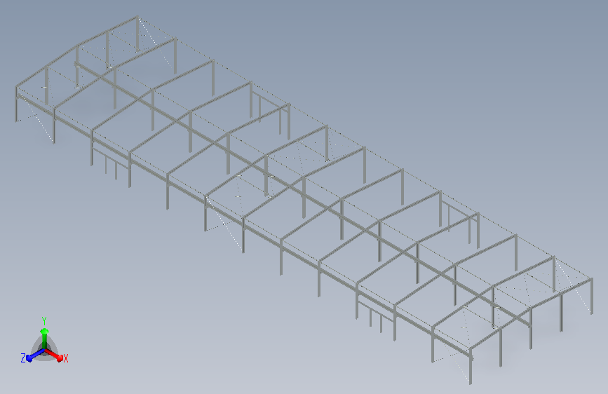 2160平米钢结构厂房