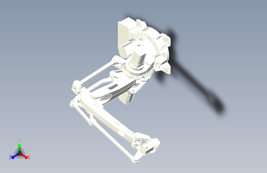 ABB IRB460机器人装配体