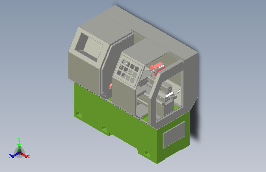 CK0632机床设计图纸