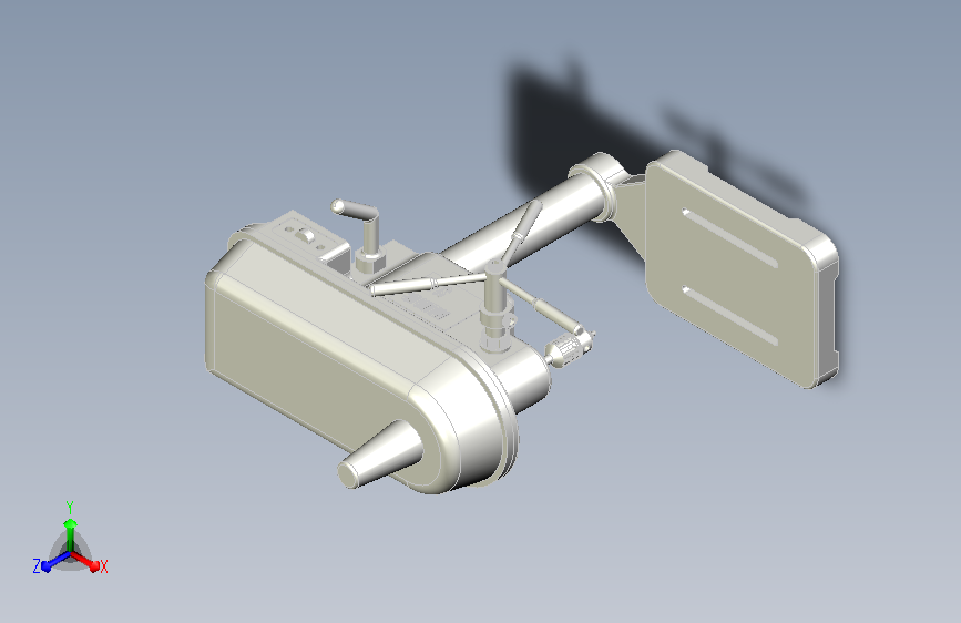 PROE 钻孔机总成