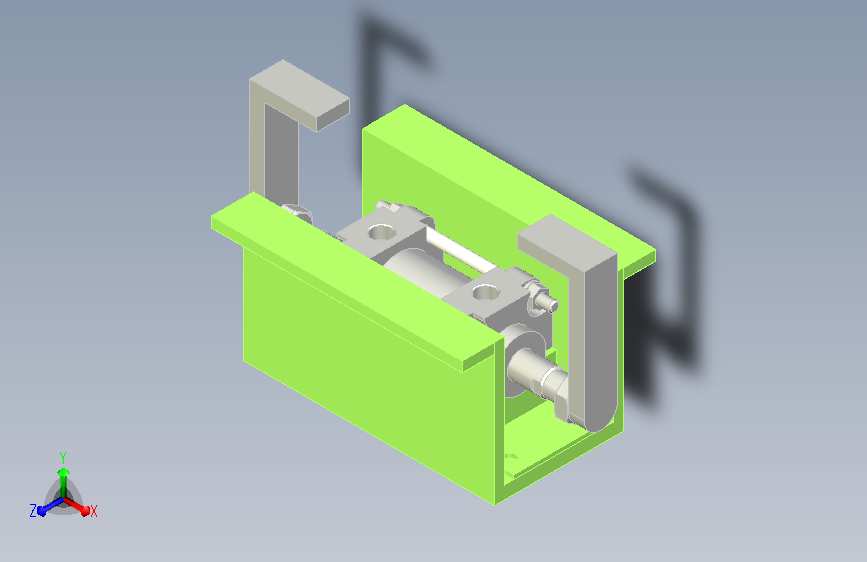 SMC双头气缸CA2WL50-25(0_0_0)