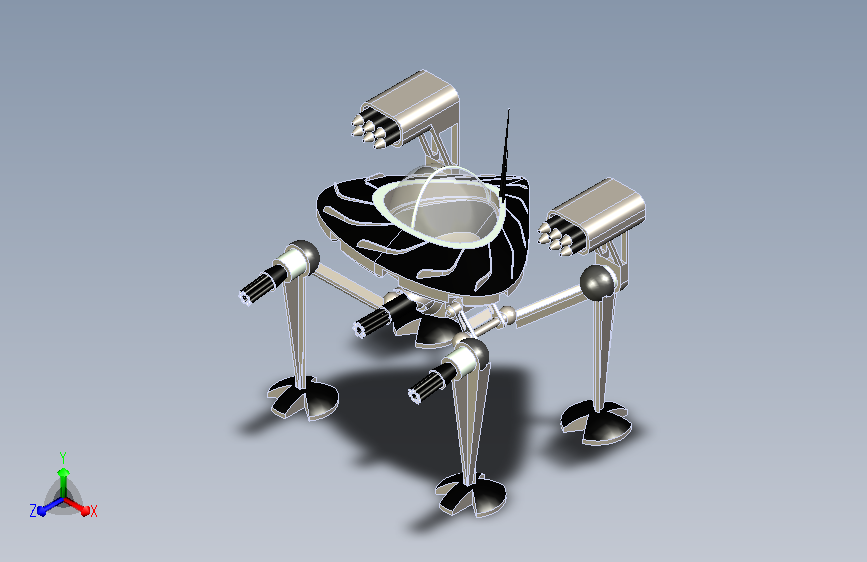 ULO攻击性机器人