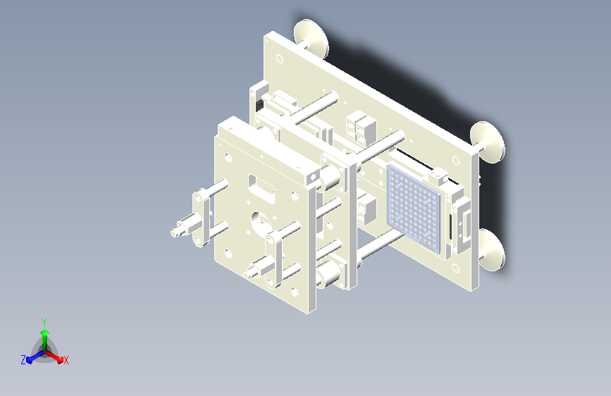 半自动镜片组装机设计