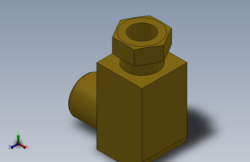 M10X1.0(外牙)XD6 弯头内卡套