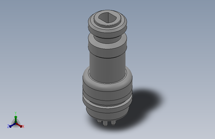 φ16六芯航空接头