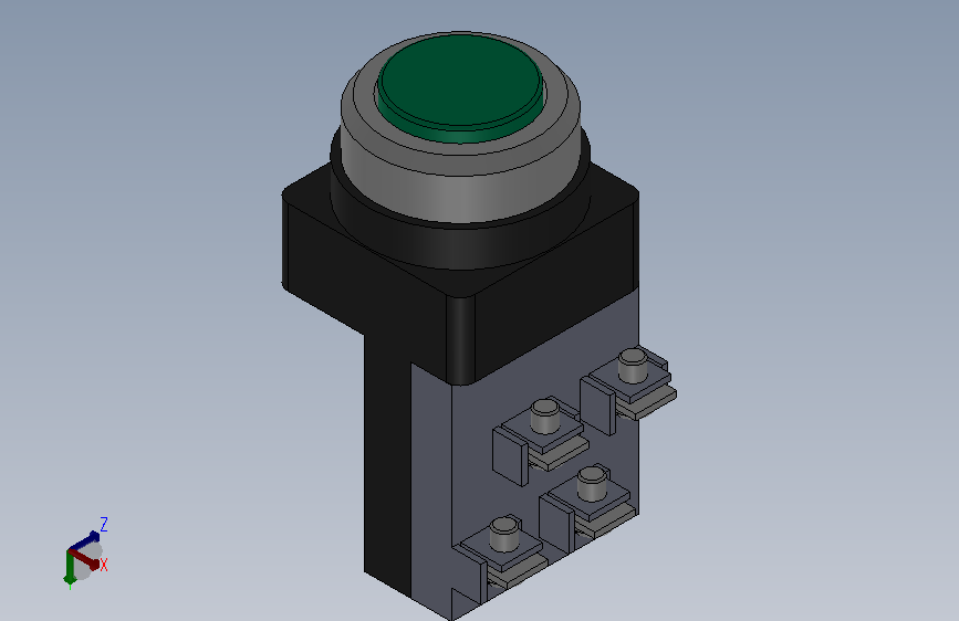 平头按钮（绿）