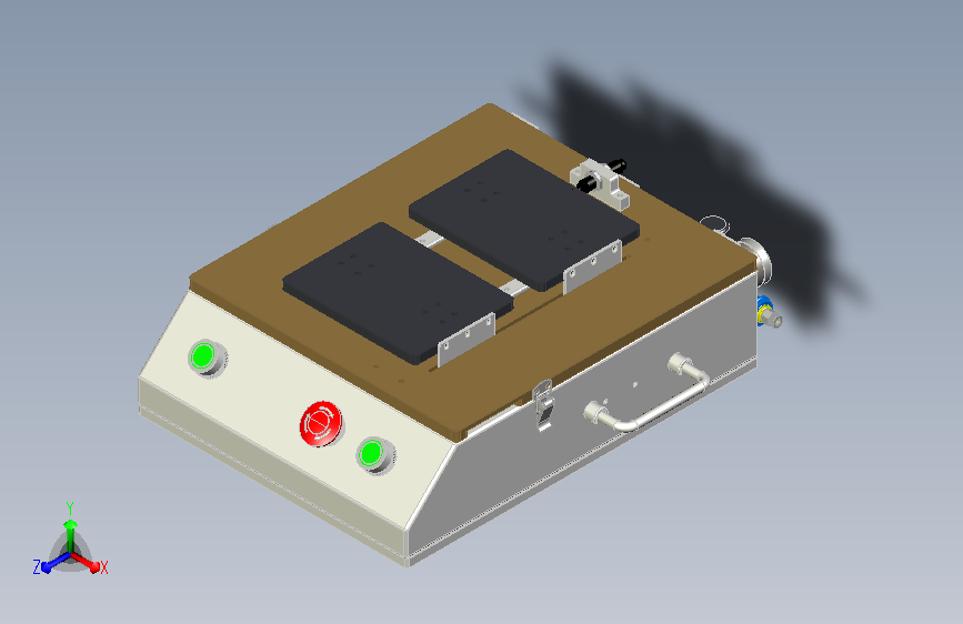 标准冷压机进出机构，带电控箱