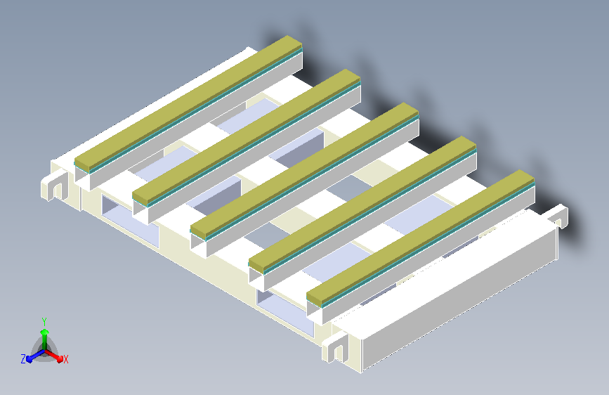 冲压件开卷托盘