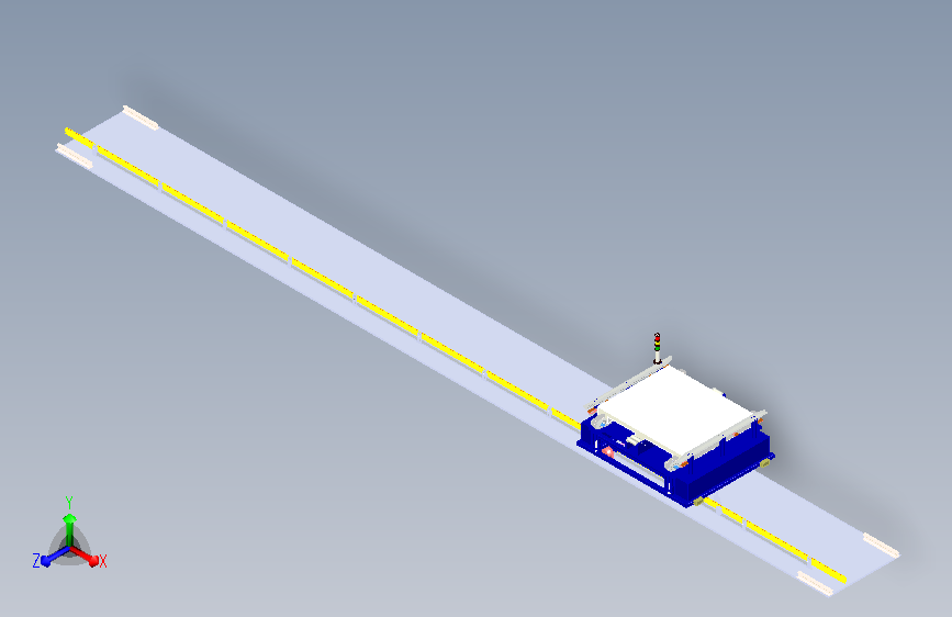 穿梭车 轨道车 RGV 集电轨供电搬运车自动化设备