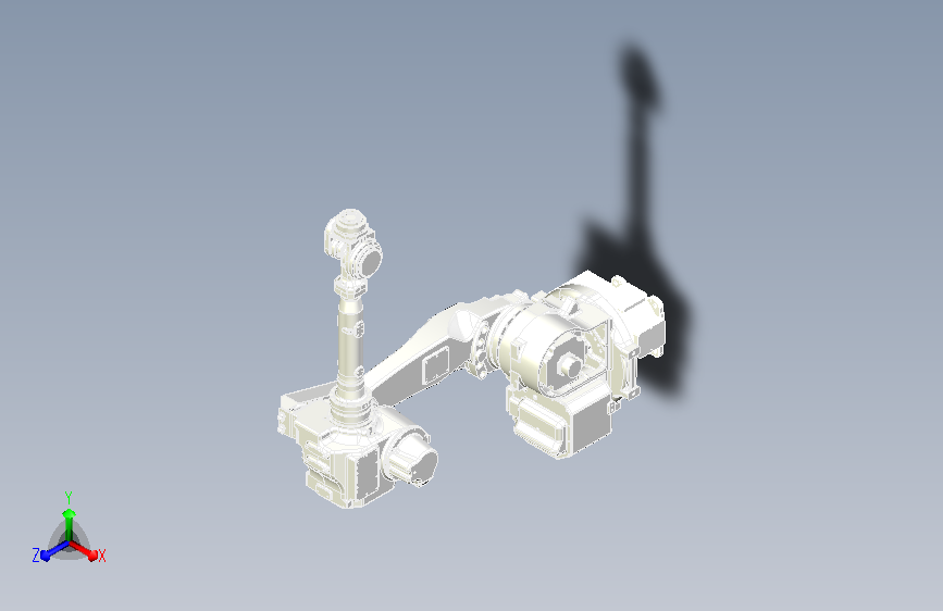带有仿真运动的MC50-1机器人