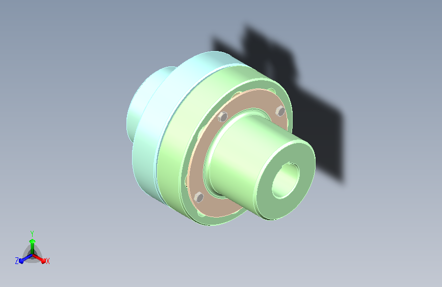 弹性柱销联轴器 HL5 50X140-70X107(基准)