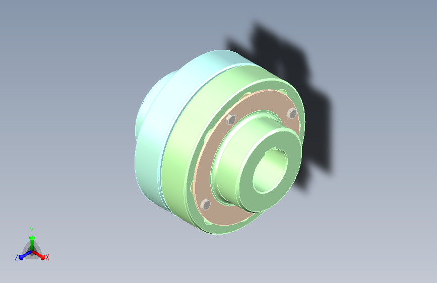 弹性柱销联轴器 HL5 65X95-60X90