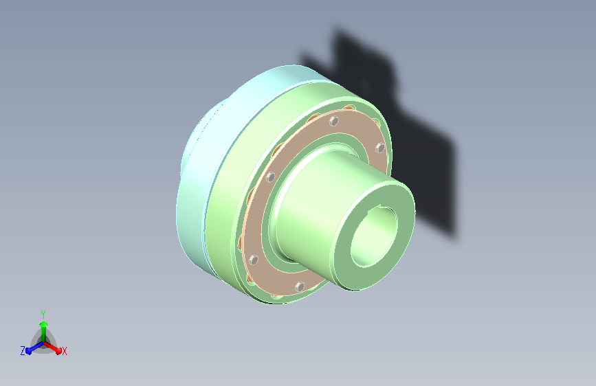 弹性柱销联轴器 LX7 60X122-90X177(圆弧柱销基准)