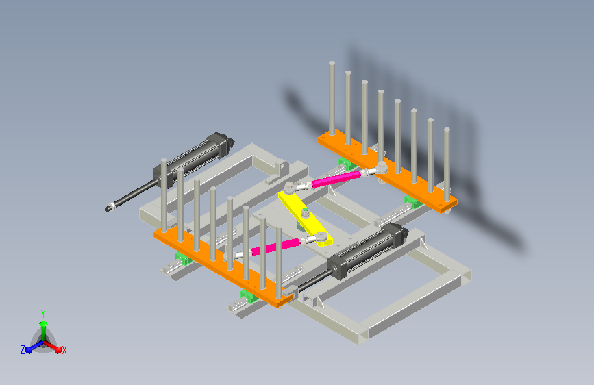 对中机构设计模型