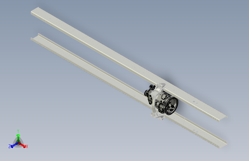 发动机支撑系统