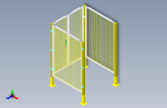 防护网模型设计