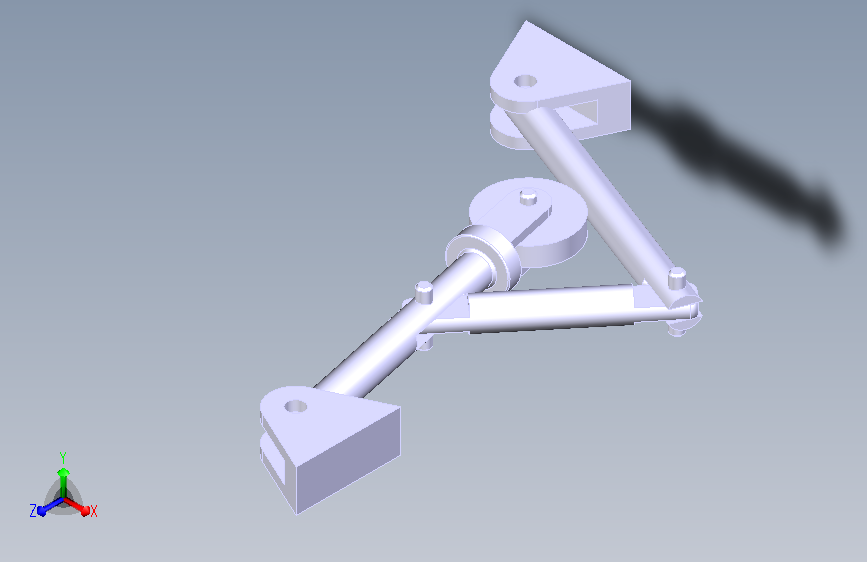 飞机起落架机总成 03