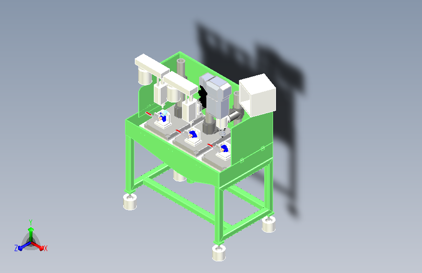 非标自动钻孔、倒角、攻丝一体设备