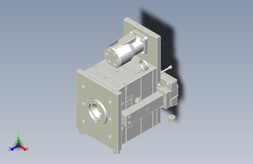 复杂的斜顶，滑块，齿轮模具