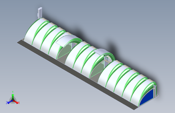 高档自行车停车棚