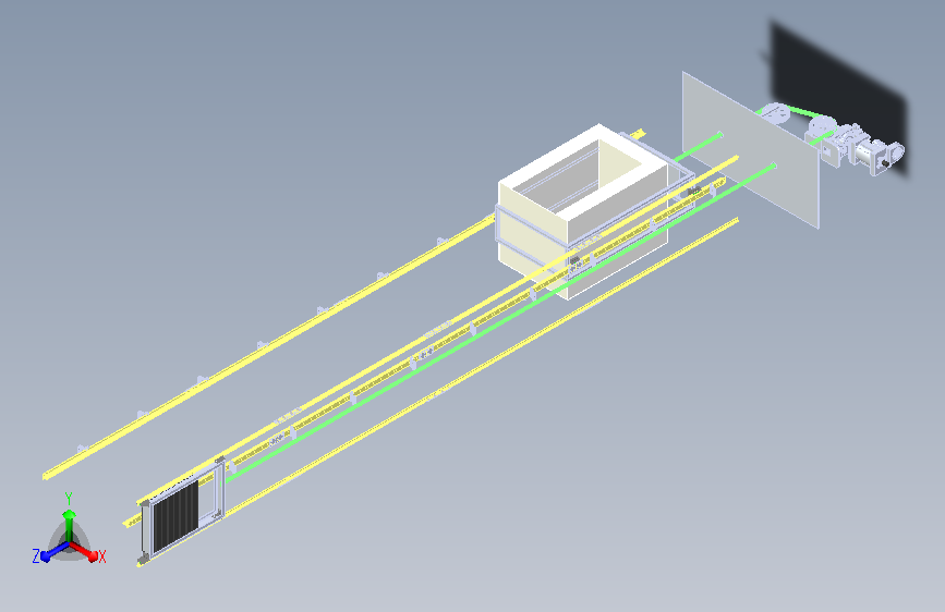 高楼载人电梯模型