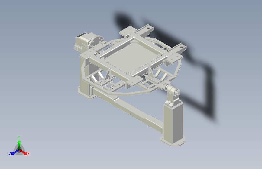 焊接底盘概念装置
