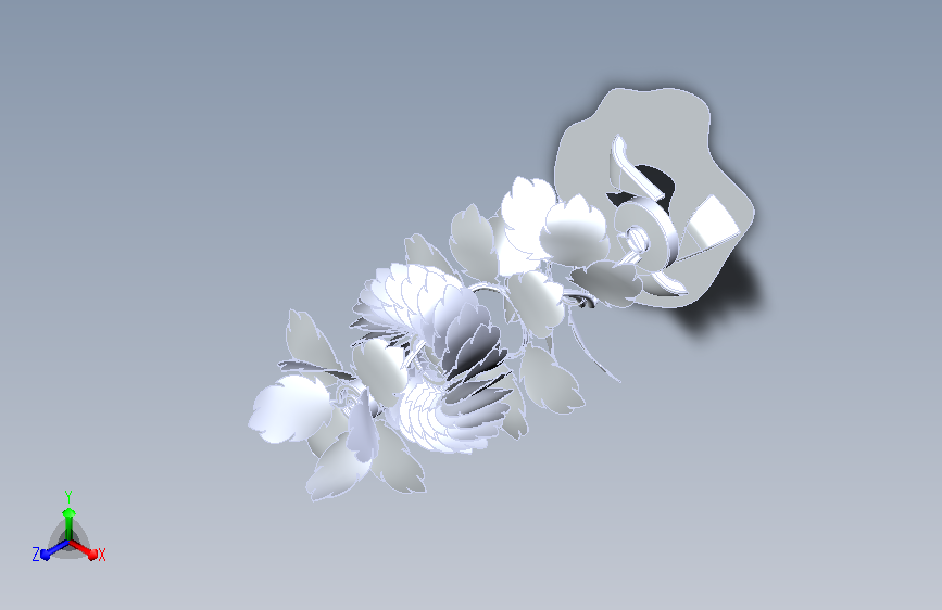 花草 植物 花瓶 人物 动物三维建模