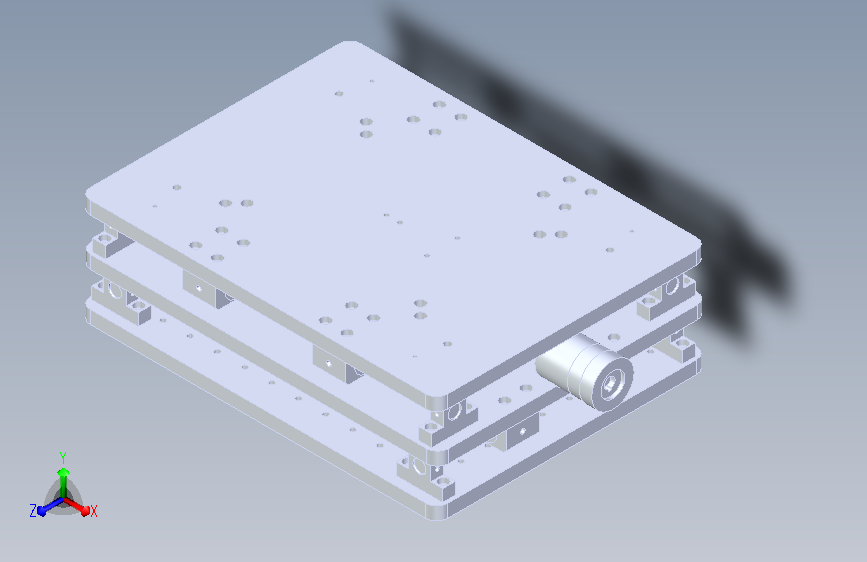 激光二维工作台