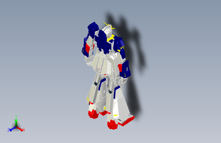 机战高达3D模型